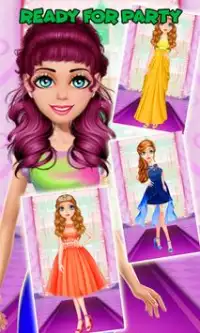 Cute Girl Makeup Salon Game: Face Makeover Spa Screen Shot 4