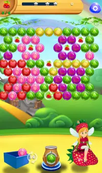 strawberry bubble Fruits-Princesse Shooter candy Screen Shot 4