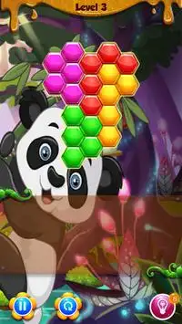 Panda Hexa Puzzle Screen Shot 2