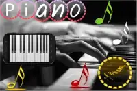 Piano keyboard Type The Music Screen Shot 0
