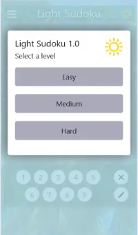 Light Sudoku Screen Shot 0