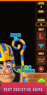 Classic Egypt jewels brick game Screen Shot 0