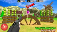 menembak target apel: Semangka Shooting Game 3D Screen Shot 3