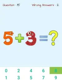 Math Game for Kids Screen Shot 0