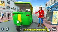 Tuk Tuk Rikshaw Auto Game Screen Shot 6