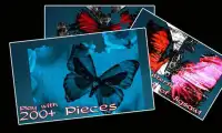 Ghotic Butterfly Jigsaw Puzzle Screen Shot 3