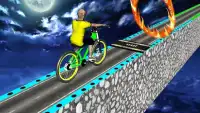 Xtreme Impossible Tracks Bmx Rider Rooftop Stunts Screen Shot 0