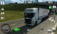 Euro Truck Driving Sim 2019 - Truck Transport Game Screen Shot 3