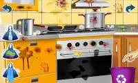 Kitchen wash games for girls Screen Shot 2