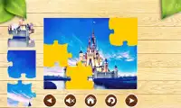 Castle Jigsaw Puzzles Brain Games for Kids FREE Screen Shot 2