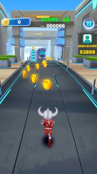 Ultra Hero Run - Bus Runner 2021 Screen Shot 0