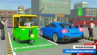 Taxi Juego 3D Carro Conducción Screen Shot 20