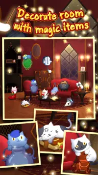 Cat Mansion - con mèo phù thủy Screen Shot 0