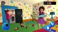 Glückliche Familie Babysitting Nanny Mania Spiel Screen Shot 1