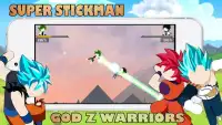 Super Stickman: Krieg von Xeno God Z Warrior Screen Shot 2