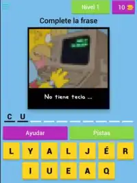 Los Simpsons: Adivina la frase (Homero) Screen Shot 4