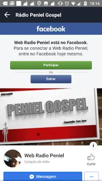 Web Radio Peniel Gospel Screen Shot 2