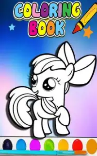 How To Color My Little Pony Screen Shot 3