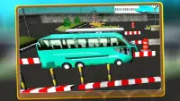 3D Airport Bus Parking Screen Shot 0