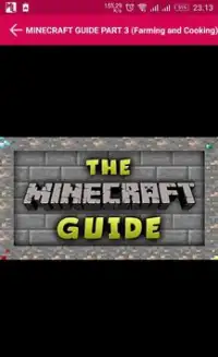 guide for minecraft Screen Shot 2