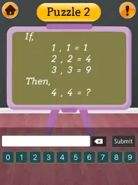 Maths Puzzle 2020 - Logical Thinking Game Screen Shot 0