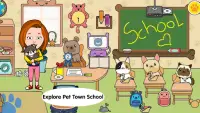 My Cat Town - Tizi Pet Games Screen Shot 5