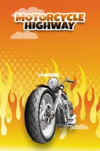 3D Motorcycle Highway Racing Screen Shot 0