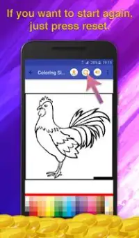Birds & Animals Kids Coloring Screen Shot 5