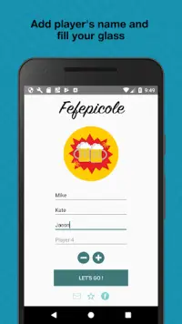 FefePicole - Drinking game Screen Shot 0
