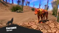 Wolf Simulator - Animal Games Screen Shot 2