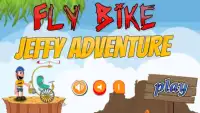 Fly Bike Jeffy Adventure Screen Shot 0
