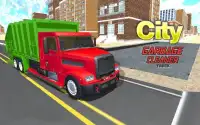 City Garbage Cleaner Truck Sim: Urban Trash Truck Screen Shot 3
