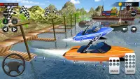 Perahu Balap permainan 2020 : 3D Perahu Simulator Screen Shot 1