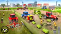 Real Farming: Tractor Game 3D Screen Shot 1