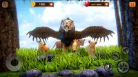 Angry Flying Lion Simulator 3d Screen Shot 0