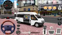 Minibus City Driving Simulator Screen Shot 0