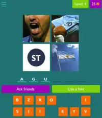 Guess Man City Quiz - 4 PICS 1 Word Screen Shot 0