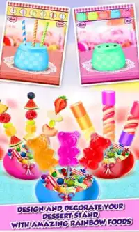 DIY Rainbow candy World - Jelly & Gummy Bear Maker Screen Shot 2