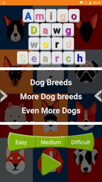 Dawg Word Search Screen Shot 0