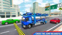 US Police Car Transport Games: Truck Driving Games Screen Shot 2