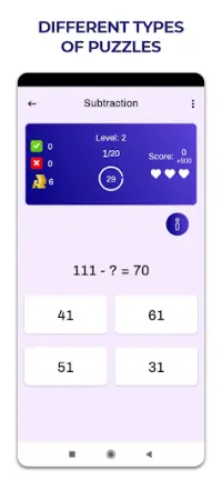 Math Quiz: Ultimate Math Game Screen Shot 6