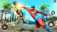 부 도시 영웅: 비어 있는 범죄 싸움 슈퍼 히어로 게임 2020 Screen Shot 4