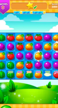 Fruit Juice match 3 game Screen Shot 1