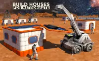 محاكاة مدينة الفضاء البناء لعبة الكوكب المريخ 3D Screen Shot 14