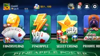 DH Pineapple Poker OFC Screen Shot 3