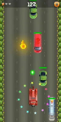 Road Rider : Car Racing and Shooting Game Screen Shot 0