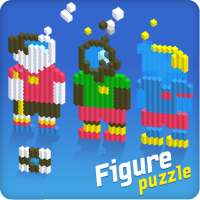 Puzzle di figura d'azione