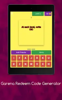 Garena Redeem Code Generator Screen Shot 11