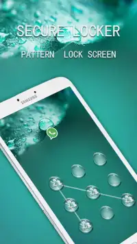 Applock Theme Dewdrop Screen Shot 5