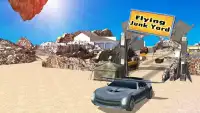 Flying Car Parking 3d games. Screen Shot 2